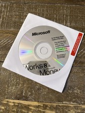 Microsoft Works 8 And Microsoft Money PC Cd Rom picture