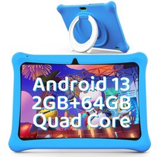 NEW SGIN 10in Kids Tablet Android 13 2GB RAM 64GB ROM Bluetooth Dual Camera picture