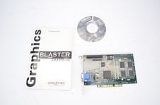 Vintage Creative Exxtreme CT6610 4MB PCI Gaming Video Card w/Manual & Driver CD picture