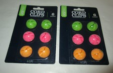 Casemate Cord Cable Clips great for kids room COLORS x12 picture