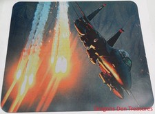 F-15 Strike Eagle Deploying Counter Measures Flares Gamers Computer Mouse Pad picture