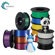 Kingroon 1KG 1.75 mm PETG PLA Silk Rainbow Matte High Speed 3D Printer Filament picture