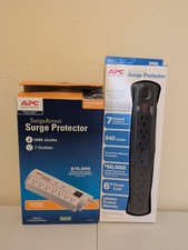 2 APC Surge Protector. Both 7 Outlet. One 840 Joules. The Other 1680 Surge picture