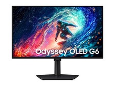 SAMSUNG 27 INCH ODYSSEY QHD-OLED G6 MONITOR, 240HZ REFRESH - BLACK picture