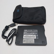 IBM USB Portable Diskette Drive N533 Floppy 3.5 Reader w/ Pouch Untested picture