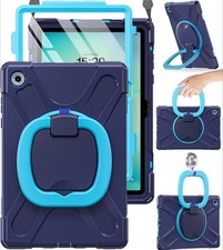 BRAECN Case for Samsung Galaxy Tab A11+ Plus - 2025 Navy Blue Tab A11+ Case 11 I picture
