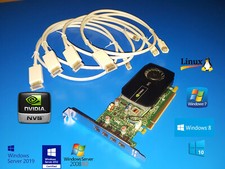 HP xw4200 xw4300 xw4400 xw4550 xw4600 xw6200  2GB Quad HDMI Video Card w/Cables picture