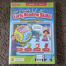 Lakeshore Let's Learn Early Reading Skills Windows CD English Pre K-K PP147 picture