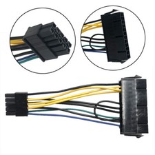 13.2cm 18AWG ATX 24P to Lenovo 10P 24pin to 10pin PSU Power Adapter Cable T0US picture