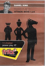 FritzTrainer PowerPlay   Attack  with 1.e4  - Daniel King - DVD Chess picture