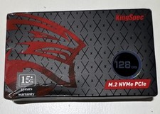 KingSpec 128GB M.2 NVMe PCIe Gen3 x2 2242 Internal SSD NE 2242 Black picture