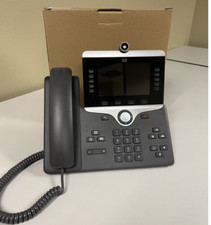 Cisco CP-8845-K9 5 Line IP Video Phone - Charcoal lot of 5 picture
