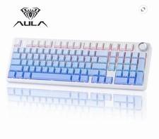 AULA F99 Pro 99 Key Hot Swappable Mechanical Gaming keyboard RGB Gradient Blue picture
