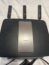 Linksys router EA9200 with power cord picture