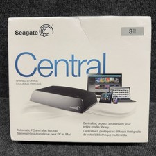 Seagate Central Cloud Storage 3TB SRN01C Brand NEW FACTORY SEALED picture