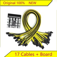 Breakout Board 12pin 17 Pin Power Supply Cables 50cm 6pin To 8pin (6+2) PCI-E Po picture