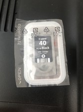 New Sealed OEM Canon PG-40 Black Ink Cartridge, Pixma iP2600 MP160 picture