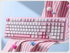 YUNZII B98PRO Pink Mechanical Keyboard picture