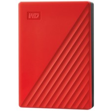 WD My Passport WDBPKJ0040BRD-WESN 4 TB Portable Hard Drive - External - Red picture
