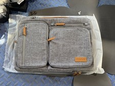 Mosiso Gray Multi-Pocket Laptop Shoulder Bag picture
