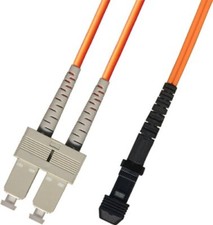 250M Multimode Duplex Fiber Optic Cable 50/125 SC Mtrj Patch Cable Patch Cord picture