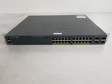 Cisco Catalyst WS-C2960X-24PS-L 24-Port Gigabit Managed PoE+ Ethernet Switch picture