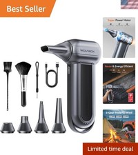 MF100 Electric Air Duster-150000RPM Super Power Cordless Air Duster, Recharge... picture