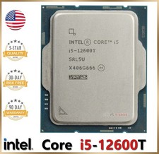 Intel Core i5-12600T SRL5U 12th Gen CPU 2.10GHz 6-Core LGA1700 Desktop Processor picture