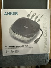 NEW Anker PowerConf S360 Conference SpeakerPhone w/ USB Hub A3307041 PI picture