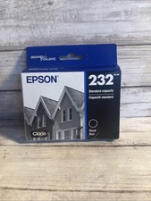 New Genuine Epson 232 Black Claria Ink Cartridge Exp 05/2028 Ships Free picture