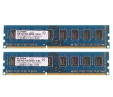 2pcs Elpida 2GB 2Rx8 PC3-8500U DDR3 1066MHZ 240pin DIMM Desktop Memory RAM 4GB picture