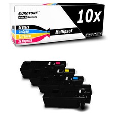 10x Toner Alternative F Epson C 1750 W CX 17 With Per Approx. 1.400/2.000 Sides picture