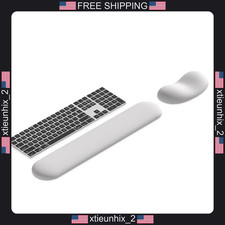 Ergonomic Wrist Rest Set for Keyboard and Mouse with Memory Foam and Gel Support picture