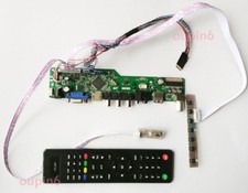 TV HDMI VGA RF PC LCD Display Controller Kit for LG LED LP173WD1 1600X900 17.3