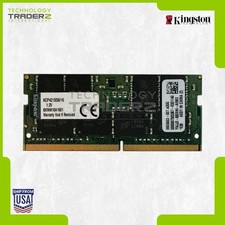 KCP421SD8/16 Kingston 16GB PC4 DDR4-2133MHz Non-ECC Unbuffered SODIMM 2Rx8 RAM picture