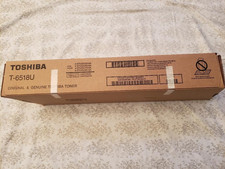 GENUINE TOSHIBA T-6518U BLACK TONER for eStudio 5518A 6518A 7518A 8518A. NEW. picture