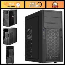 ATX Tower Computer Case - Silver Finish, 2 x 5.25
