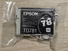 Genuine OEM Sealed Epson 78 Black Ink Cartridge - EXP. 02/2017 picture