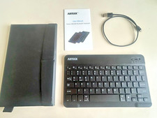 Arteck HB030B Universal Backlit Bluetooth Keyboard W/Case picture