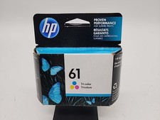 NEW Genuine OEM Original HP 61 Tri-Color Ink Cartridge CH562WN Sealed Exp. 11/22 picture