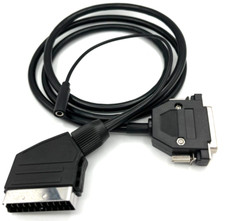 Amiga Video to SCART RGB cable with detachable audio - USA Seller picture
