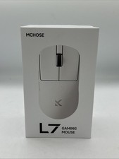 MCHOSE Ultra-Lightweight Wireless Gaming Mouse 500 mAh Battery L7 Ultra+ (White) picture