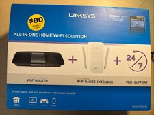 Linksys AC1750 WiFi Router EA6700 and AC1200 Extender RE6400 (F5Z0636) - NEW picture