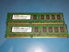 4GB 2x2GB ELPIDA PC3-8500E DDR3 Unbuffered Error Correcting Server RAM picture