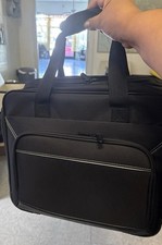 Rolling Laptop Case 17 Inch Computer Business Bag Wheeled Travel Carry On picture