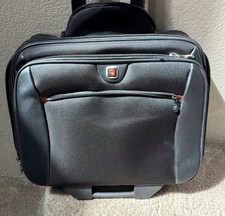 Wenger 16” Swiss Gear Wheeled Business Case W/ Laptop Case *Free-Ship* picture