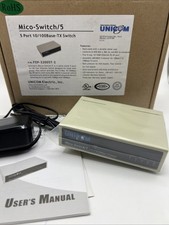 Unicom Micro Switch-5 5-PORT 10/100BASE-TX Switch New In Box FEP-32005T-2 picture