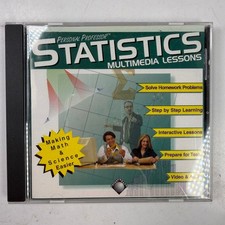 Personal Professor Statistics Multimedia Lessons CD-ROM Windows 3.x 95 picture