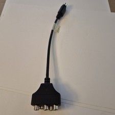 Nvidia 9 Pin VIVO Cable Compupack 5511A001-001-RS TV Out Adapter Component picture