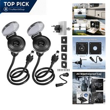 Starlink Mini RV Cable Pass Through Kit Waterproof Panel Mount 2 Pack picture
